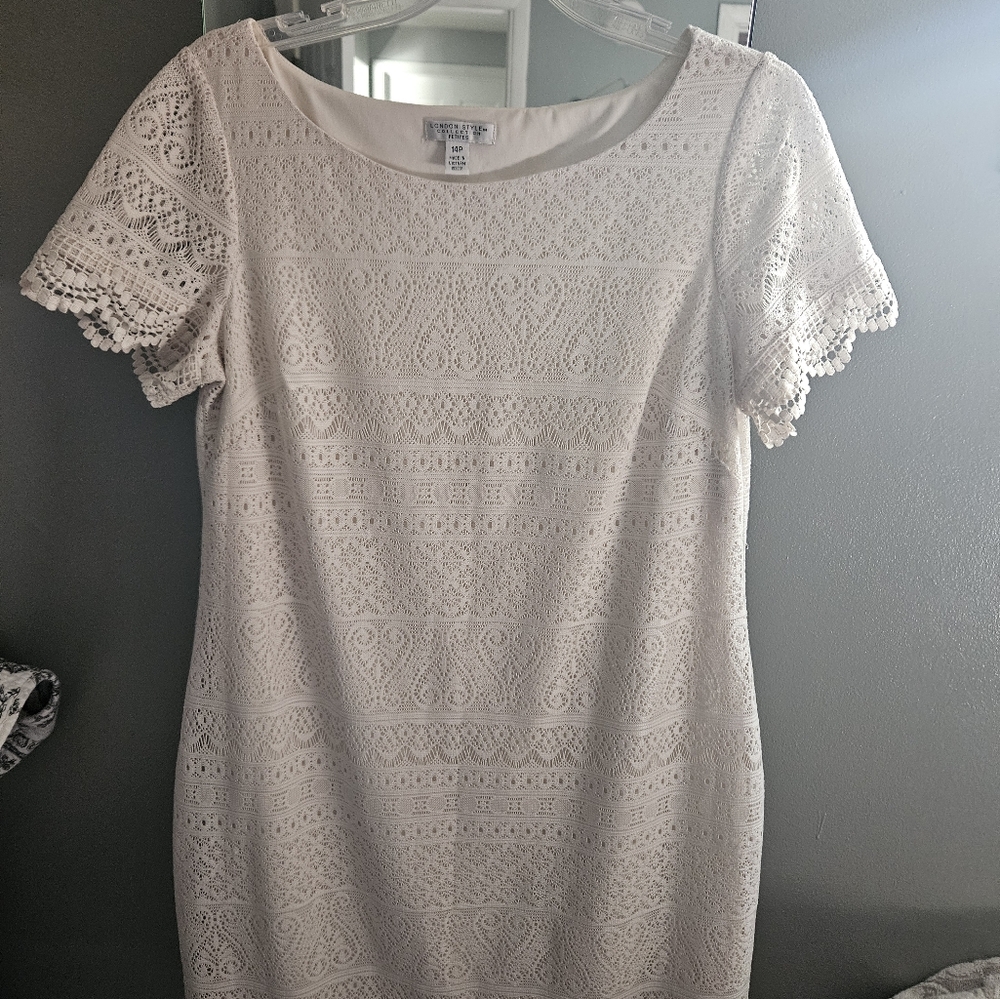 Off white lace dress
